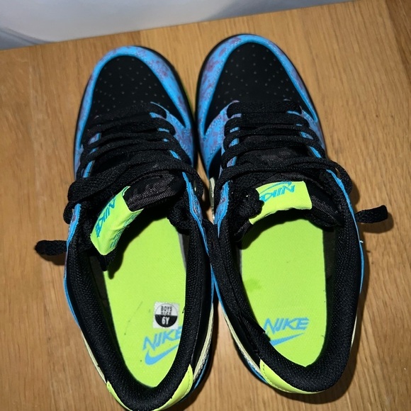 Nike Low Dunk Acid Wash Black Bolt (GS) - Picture 3 of 8